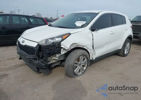 2019 Kia Sportage Lx z USA, uszkodzony, nr VIN KNDPM3AC6K7555400